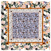 Tapis de Mahjong américain imprimé série M154, 31,5 pouces, antidérapant, réduction du bruit, pour Mahjong, Poker et jeux de société