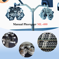 Mocular Peralatan Optometri Profesional ML-400 Phoropter Manual Klasik untuk Toko Kacamata
