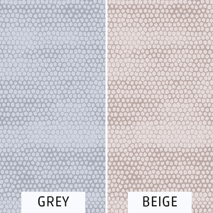 Juego de Funda de Edredón 100% Algodón BON BON Alemán para Cama Individual 155x220cm Gris Beige - Product Image 1