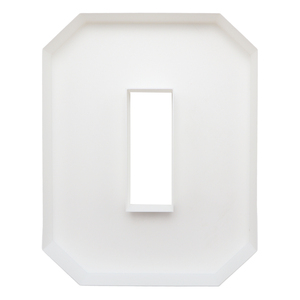 White <b>Pulp</b> Molded Number Tray PLA Food Container Cake Snack Bread Display Box Custom Packaging - Product Image 1