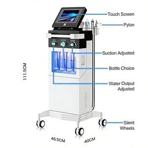 Machine de <span class=keywords><strong>nettoyage</strong></span> facial en profondeur, resserrement de la peau, machine à lumière, essence de lifting de la peau à l'oxygène, machine d'importation pour utilisation en spa - Product Image 4