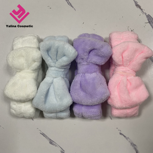 Newest Adjustable Women Simple Candy Color Beauty Makeup <strong>Toweling</strong> Soft Salon <strong>SPA</strong> <strong>Facial</strong> Headband - Product Image 6