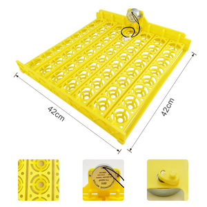 Bandeja giratoria automática de plástico para huevos de gallina, ganso y aves, con capacidad para 56 huevos, para incubadora. - Product Image 4