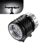Accessoires pour vélo de montagne 2000 lumens, utilisant des LED Cree XPG, phare de casque en aluminium, IP66 avec chargeur USB pour vélo, éclairage de vélo