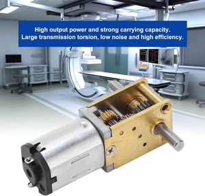 Mô tơ giảm tốc DC <span class=keywords><strong>mini</strong></span> N20 6V 12V 24V, động cơ tự chế cho xe thông minh, robot, đồ chơi, khóa cửa điện, mô tơ bánh răng vít <span class=keywords><strong>mini</strong></span> - Product Image 5