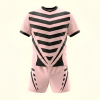 Tenue de rugby OEM écologique anti-UV, faible MOQ, design personnalisé, 100 % polyester respirant, vêtements de sport par sublimation