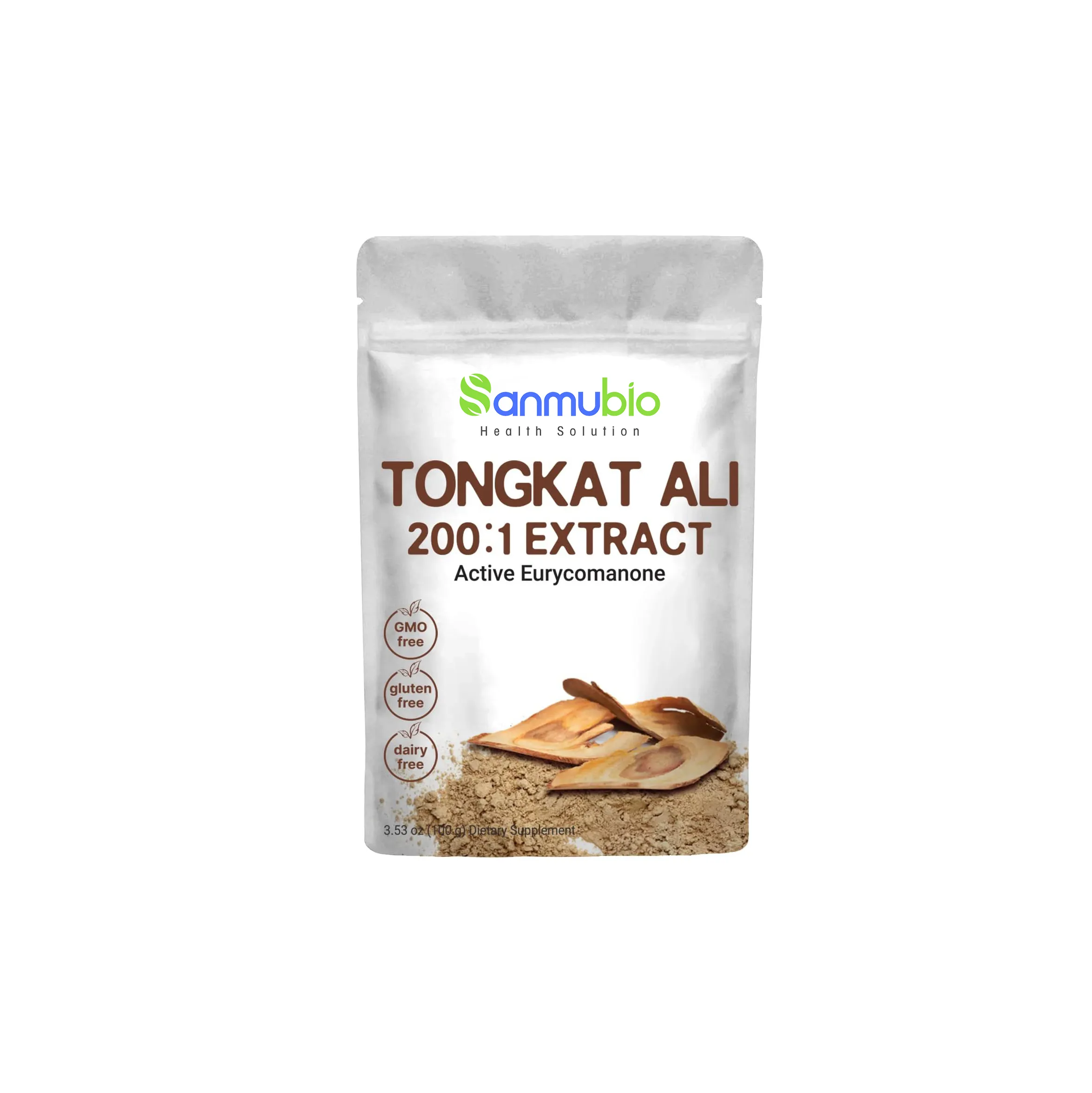 Bebida en polvo de extracto 200:1 de Tongkat Ali nutritiva y fortalecedora de alta calidad Natural de marca privada