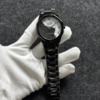 Nouvelles Tendances 2026 : Montre Classique Noire pour Homme, Chiffres Arabes, Quartz, Verre, Aiguilles, Étanche 3 ATM, Alliage Écologique, Acier Inoxydable