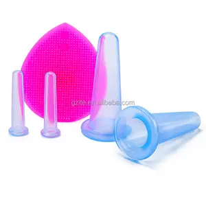 Face Massager Product Facial Cupping Sets Silicone Facial Cups for Instantly Ageless Skin