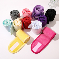 Bandeau ajustable personnalisé pour maquillage, yoga, bain, douche, soins du visage, spa pour femmes