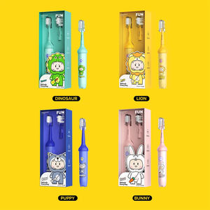 MIROOOO-Cepillo de dientes eléctrico a granel pequeño para niños, recargable, impermeable - Product Image 6