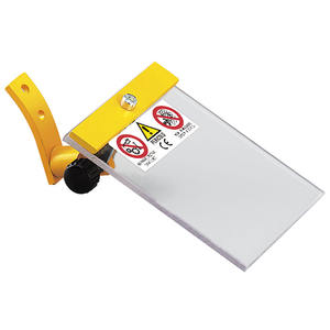 Protector de Disco de Esmerilado Ajustable Fervi con Pantalla de Lexan, Protección Manual de Seguridad para Máquinas Herramienta - Product Image 1