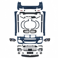 Kit carrosserie M Tech pour BMW X3 F25 2011-2017, modification et amélioration de la voiture, avec feux antibrouillard, pare-chocs avant/arrière, fixation par boulons, ajustement universel