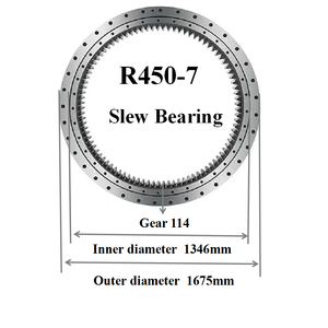 Slewing נושאת טבעות טבעת חלקים נדנדה אישית מחפר נוף טדאנו TM-Z300 סודורטי ג 'ירטוריה פארא לה חופר אדורה - Product Image 4