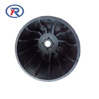 Capuchon en plastique noir durable, carré ou rond, pour poteau de clôture, tube en acier
