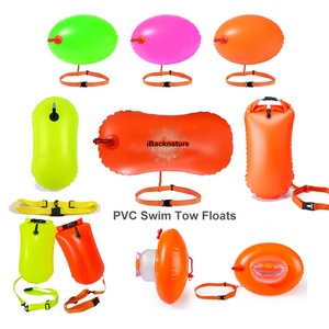 Boya de Seguridad de PVC para Natación, Flotador Tipo <span class=keywords><strong>Donut</strong></span>, Bolsa Seca Inflable, para Nadadores y Triatletas - Product Image 6