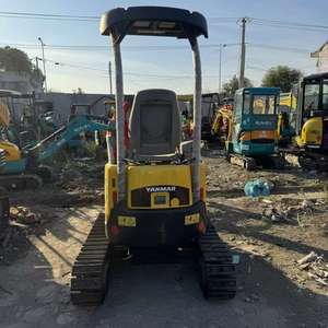 Mini-pelleuse Yanmar Vio17 d'occasion, moteur, boîte de vitesses, roulement, pompe, moteur, 1,7 tonne, pour usage domestique, testée, inspectée, en stock, 2020 - Product Image 5