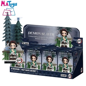 POP MART Demon Slayer: Kimetsu no Yaiba - Serie Resolve Arc - Figuras de PVC en Caja Sorpresa - Set de Construcción - Juguetes Coleccionables de Anime - Product Image 1