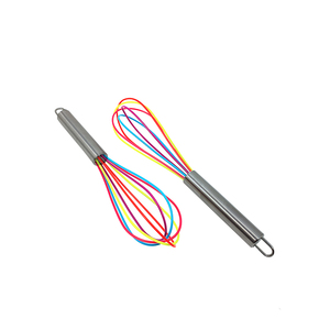 Chất Lượng Cao Nhà Máy Bền Đầy Màu Sắc Của Nhãn Hiệu Silicon Thép Không Gỉ Đánh Trứng Beater Bóng Đánh Trứng Cho Đánh Đập - Product Image 4