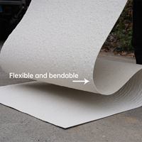 Panneaux muraux souples en pierre, imperméables, ignifuges, résistants à l'humidité, pliables, pour usage domestique et commercial, en argile modifiée, intérieur/extérieur