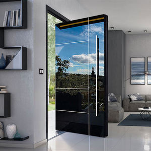 Puerta de Entrada Principal de <span class=keywords><strong>Metal</strong></span> de Diseño Moderno, Puerta de Seguridad Exterior de Acero para Casas - Product Image 3