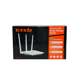 Tenda F3 N300ワイヤレスルーターペアレンタルコントロール機能300Mbps Max LAN VPN VoIPホームラーニング子供の学習管理 - Product Image 3