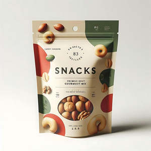 Sacs d'emballage réutilisables de qualité alimentaire pour épices et assaisonnements, pochettes verticales en PET/BOPP pour poudre de noix, chocolat, sucre et autres aliments - Product Image 3