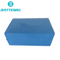 Baterai LiFePO4 OEM Pabrik 12.8V 4S1P Suhu Rendah 100Ah 1280Wh Solusi Daya Siklus Dalam untuk Luar Ruangan