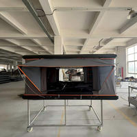 Carpa de Techo Rígida de Aluminio, Impermeable, para las Cuatro Estaciones, para Campamentos Todoterreno 4x4