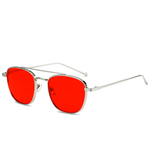 Nueva llegada de moda de Metal cuadrado mujeres y hombres gafas de sol polarizadas de gran tama&amp;ntilde;o - Product Image 4