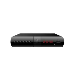 Hevc TV tuner desteği 10 Bit dekoder TV alıcısı set üstü kutusu DVB T2 Set-top box DVBT2 TV alıcı