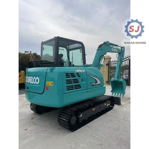 รถขุดไฮดรอลิกแบบตีนตะขาบ Kobelco SK60 ของแท้จากญี่ปุ่น ขนาด 6 ตัน รุ่น SK60 SK 50 55 70 75 80 มีจำหน่าย - Product Image 1