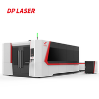 3015 3000W Double Table CNC Machines de découpe laser à fibre Servo moteur contrôle Cypcut couverture complète pour tôle