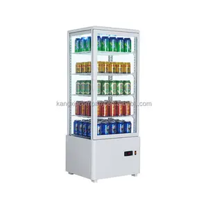 Multifunctional display cabinet Supermarket standing beverage beer Cola fresh cream cake bread refrigerator freezer