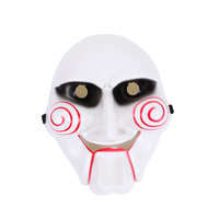 Masque en plastique d'horreur pour jeu de rôle adulte pour Halloween