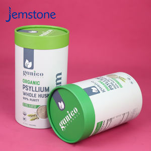 Emballage de tube en papier de qualité alimentaire cylindrique en carton personnalisé emballage de tube en papier kraft pour bougie de thé - Product Image 1