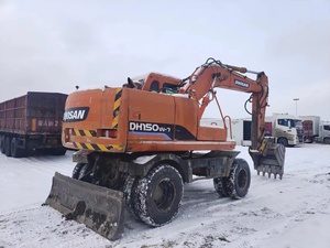 รถขุดล้อยาง Doosan DH150W-7 มือสองจากเกาหลีใต้ ปี 2020 เครื่องยนต์ 84 กิโลวัตต์ เกียร์บ็อกซ์ ความจุบุ้งกี๋ 0.58 ลูกบาศก์เมตร เหมาะสำหรับงานถนนในเขตเทศบาล - Product Image 4