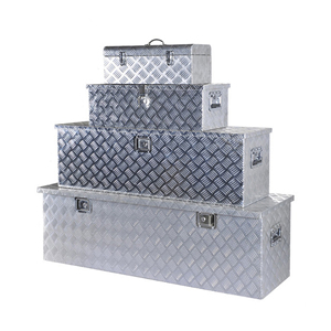 80*16*24 pouces <span class=keywords><strong>aluminium</strong></span> ATV arrière Cargo stockage <span class=keywords><strong>coffre</strong></span> boîte camping-car boîte à outils pick-up camion lit ATV <span class=keywords><strong>remorque</strong></span> stockage demande personnalisée - Product Image 2