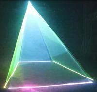 Proyector láser 3D para espectáculos, miniluz RGB para dj, animación, discoteca, sistema completo de iluminación de escenario, novedad
