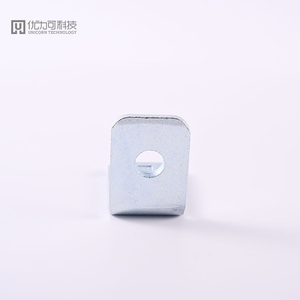 Supports fixes électro-galvanisés à 2 trous à angle droit en forme de L de vente chaude - Product Image 6