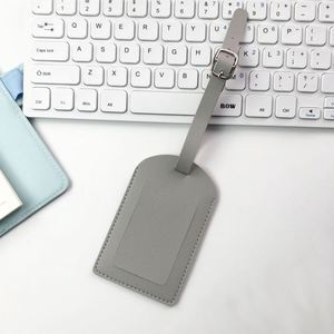 2025 NEW Custom Logo Plane Boarding Pass Suitcase Tag Checked Boarding Travel Waterproof Leather Luggage Tag - Product Image 4