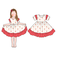 Rok Lipit Musim Panas Anak Perempuan Little Glow Kid Terlaris 2026 Berkualitas Tinggi Harga Terjangkau Desain Manis Segar
