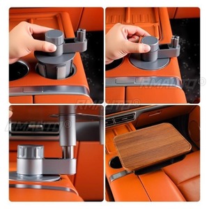 For Li Auto i6 i8 L6 L7 L8 L9 Mega <b>Car</b> Mounted Suspended Square Small Dining <b>Table</b> Board Multifunctional Office Rotatable - Product Image 5