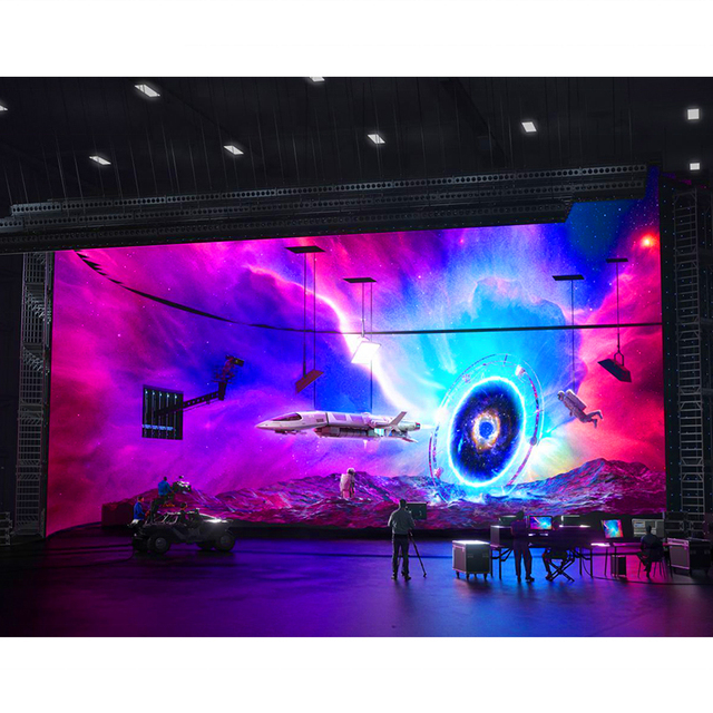 High Quality P1.56 7680Hz Gray Scale IP65 SDK Video Wall Screen Wide Color Gamut HD LED Display Virtual Production XR Stage