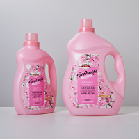 Parfum naturel sakura détergent à lessive liquide parfum jetable pour vêtements et bouteilles d'emballage de lavage domestique