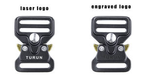 إبزيم حزام معدني تكتيكي سريع التحرير ذهبي 20 ، إبزيم حزام كتف صغير قابل للتعديل ، إبزيم تحرير جانبي من النايلون 3/4 بوصة - Product Image 4