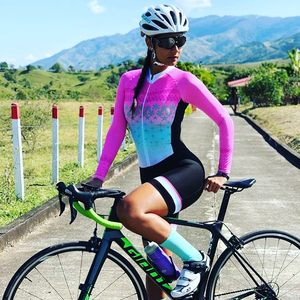 Kits <span class=keywords><strong>de</strong></span> chemises <span class=keywords><strong>de</strong></span> <span class=keywords><strong>vélo</strong></span> Vêtements <span class=keywords><strong>de</strong></span> VTT Ciclismo Lady MTB Bike Uniform Outdoor Women's Cycling Jersey Sets Oem - Product Image 4
