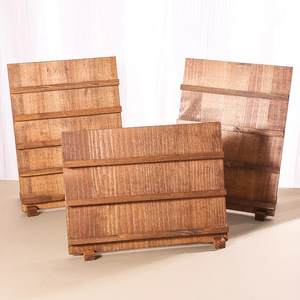 Solid Wood <b>Display</b> Rack Multi Layer Jewelry Stand Rustic Home Decor Shandong Made Durable - Product Image 1