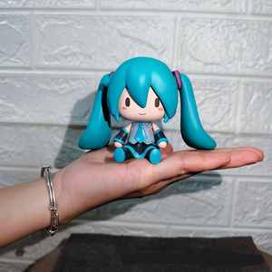 Boîte Mystère 8CM Miku Kagamine <span class=keywords><strong>Rin</strong></span> Ren Figurine Kawaii Japonaise Q Ver <span class=keywords><strong>Anime</strong></span> Figurine Jouet - Product Image 3