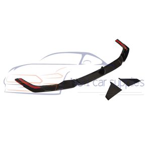 Lèvre de pare-chocs avant en fibre de carbone sèche 2020-2021 pour pare-chocs de voiture RS7 Sportback quatre portes - Product Image 4